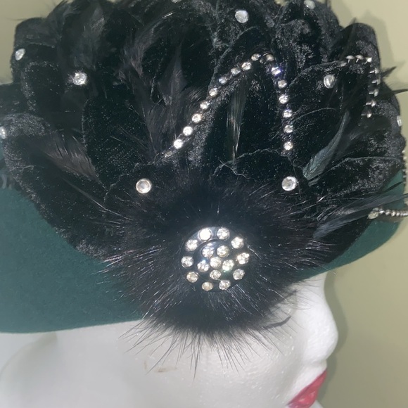 Gorgeous Wool Dress/Church Hat by Mr. Hi’s - Picture 3 of 10